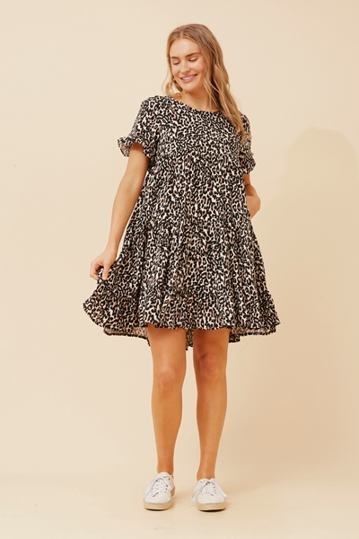KELLY ANIMAL PRINT DRESS