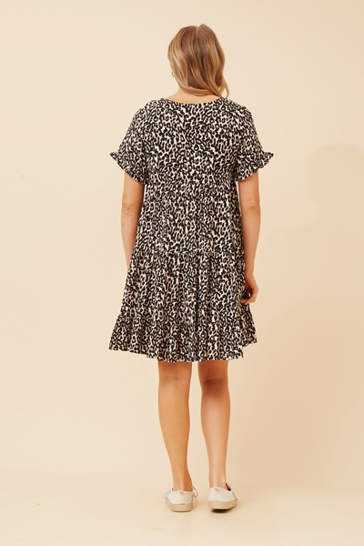 KELLY ANIMAL PRINT DRESS