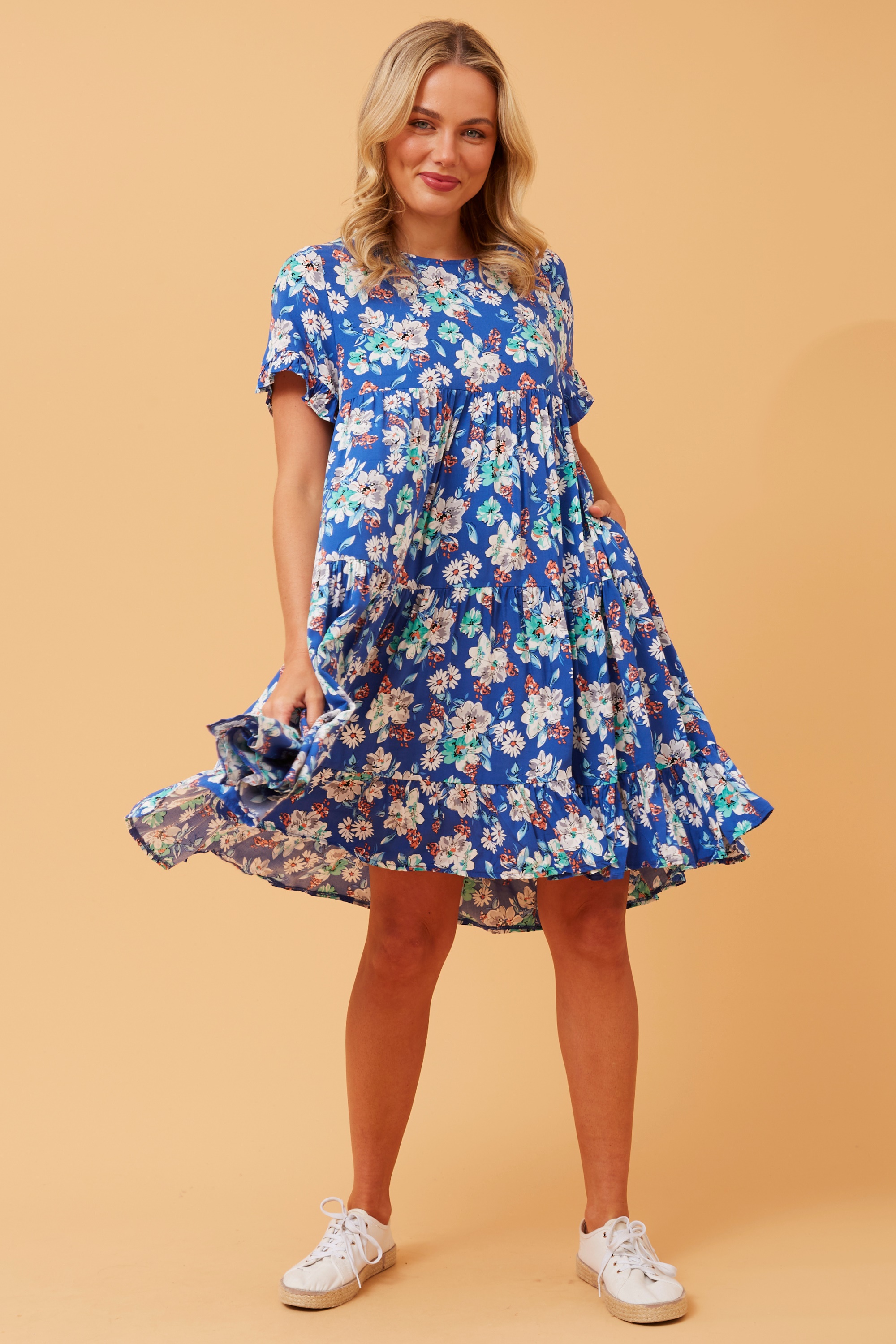 Kelly floral babydoll dress Buy Online Femme Connection