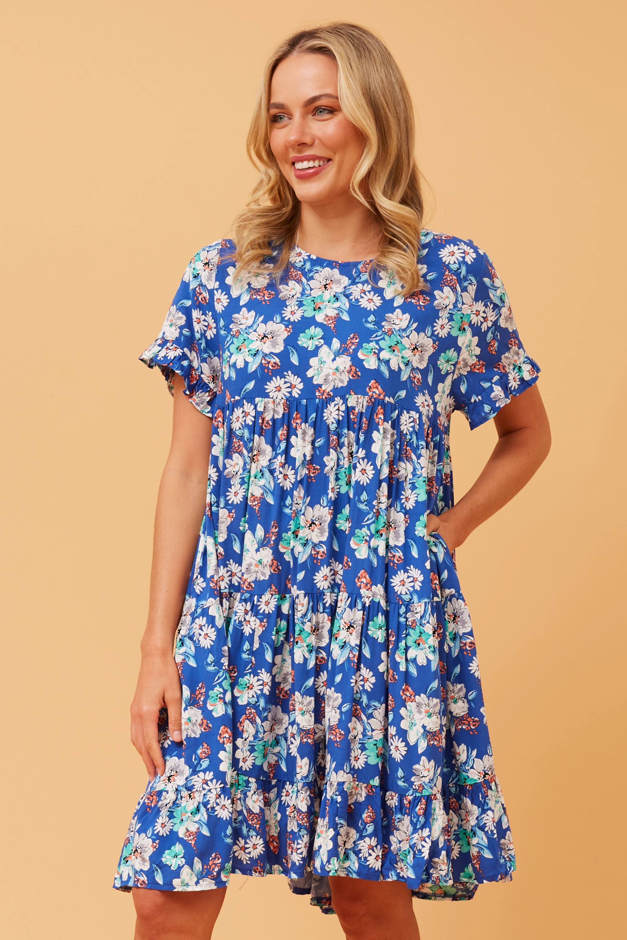 Kelly floral babydoll dress, Buy Online