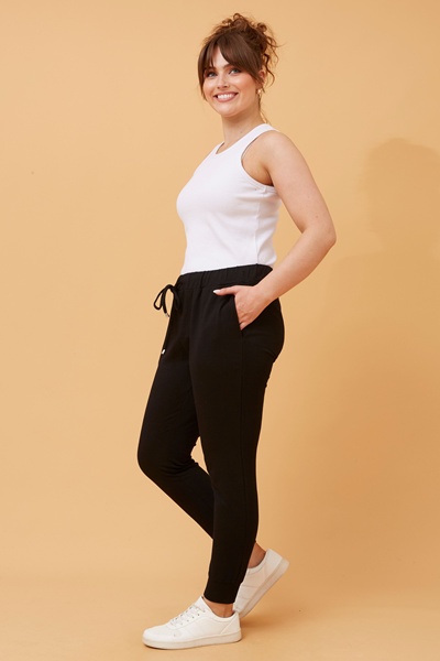 KENDALL FLEECE TRACK PANTS