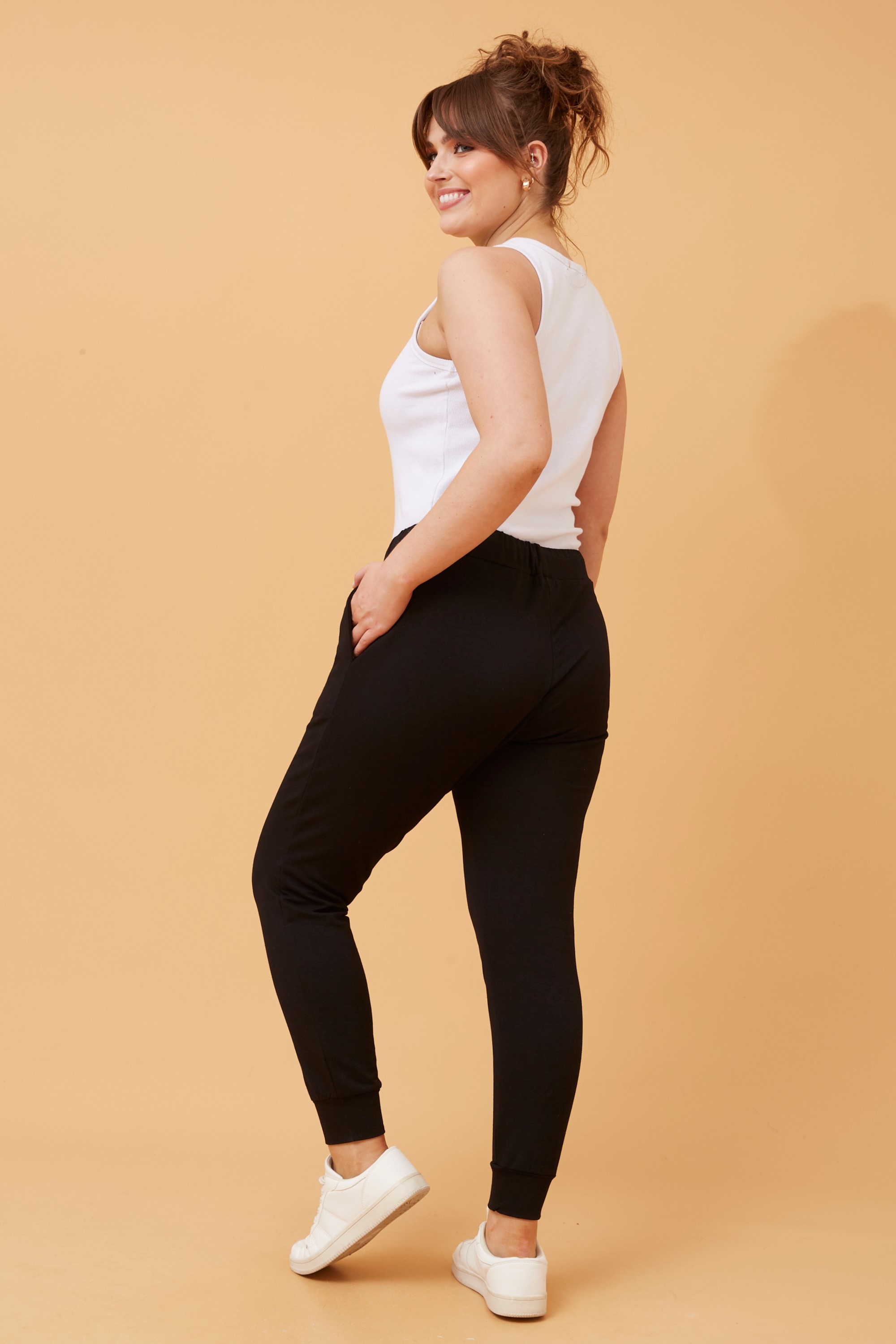 KENDALL FLEECE TRACK PANTS