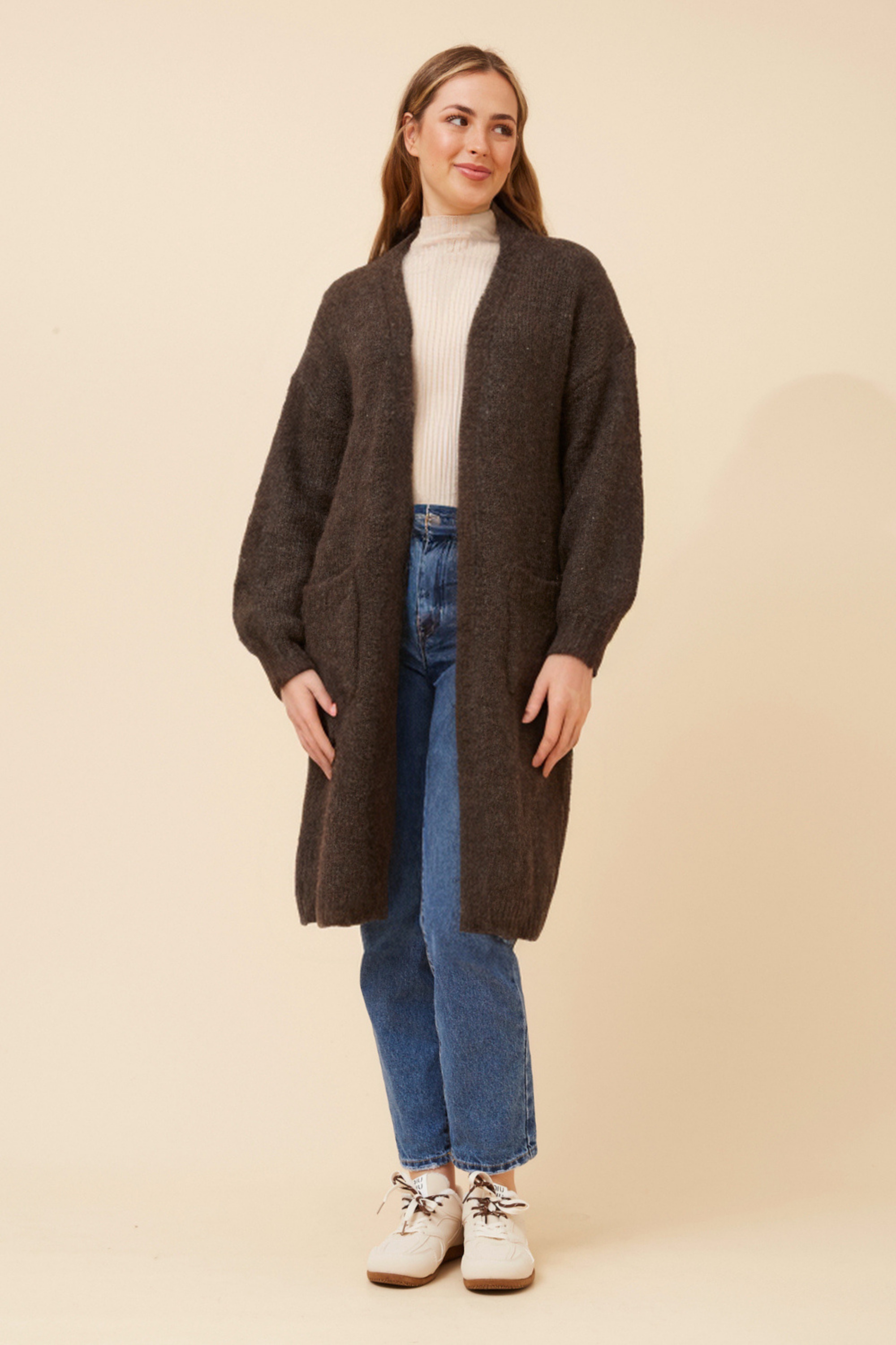 Kendy wool blend knit cardigan | Buy Online | Femme Connection