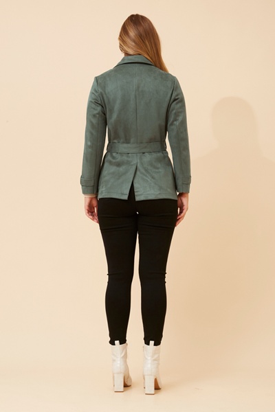 KENLY FAUX SUEDE JACKET