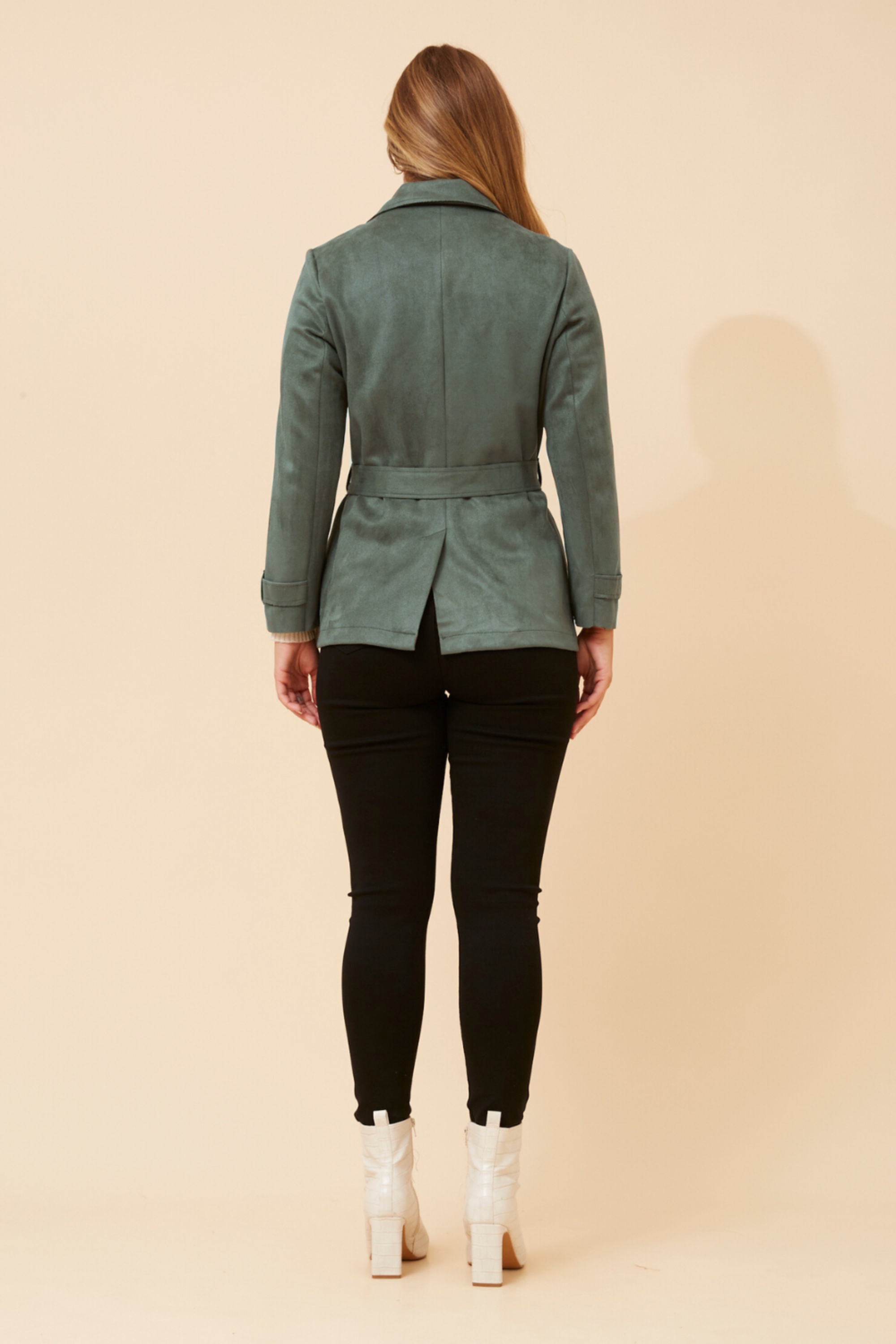 KENLY FAUX SUEDE JACKET
