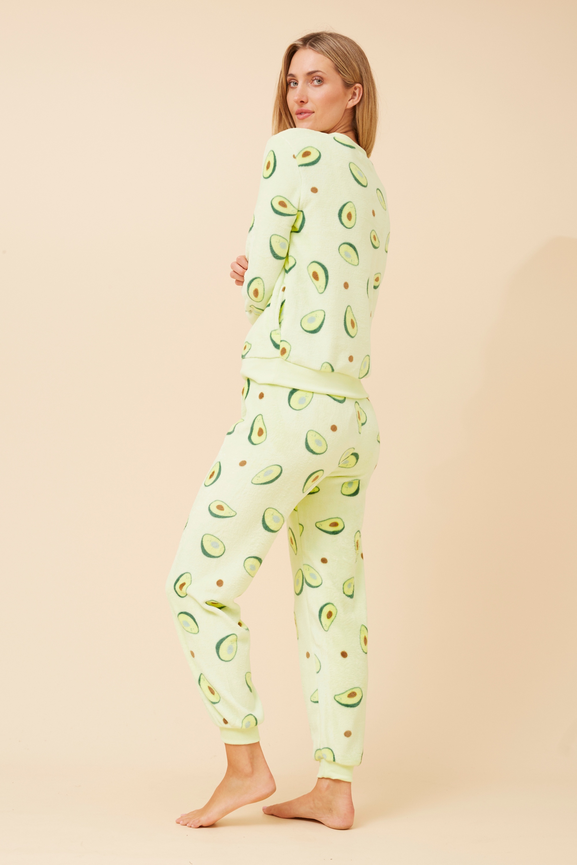 KENNY AVOCADO PRINT PYJAMA SET