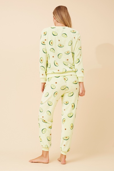 KENNY AVOCADO PRINT PYJAMA SET