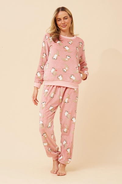 KENNY OTTER PRINT PYJAMA SET