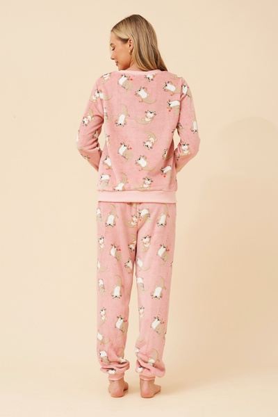 KENNY OTTER PRINT PYJAMA SET