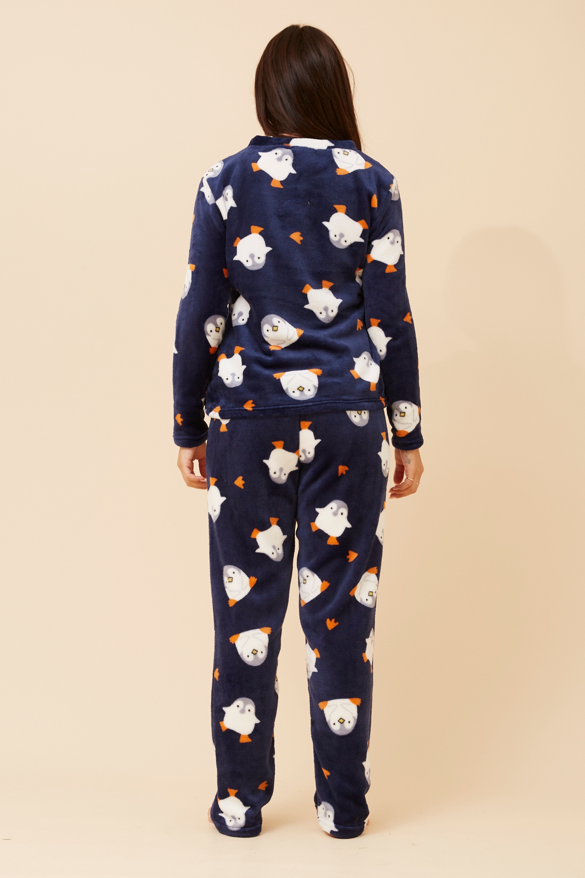 KENNY PENGUIN PRINT PYJAMA SET