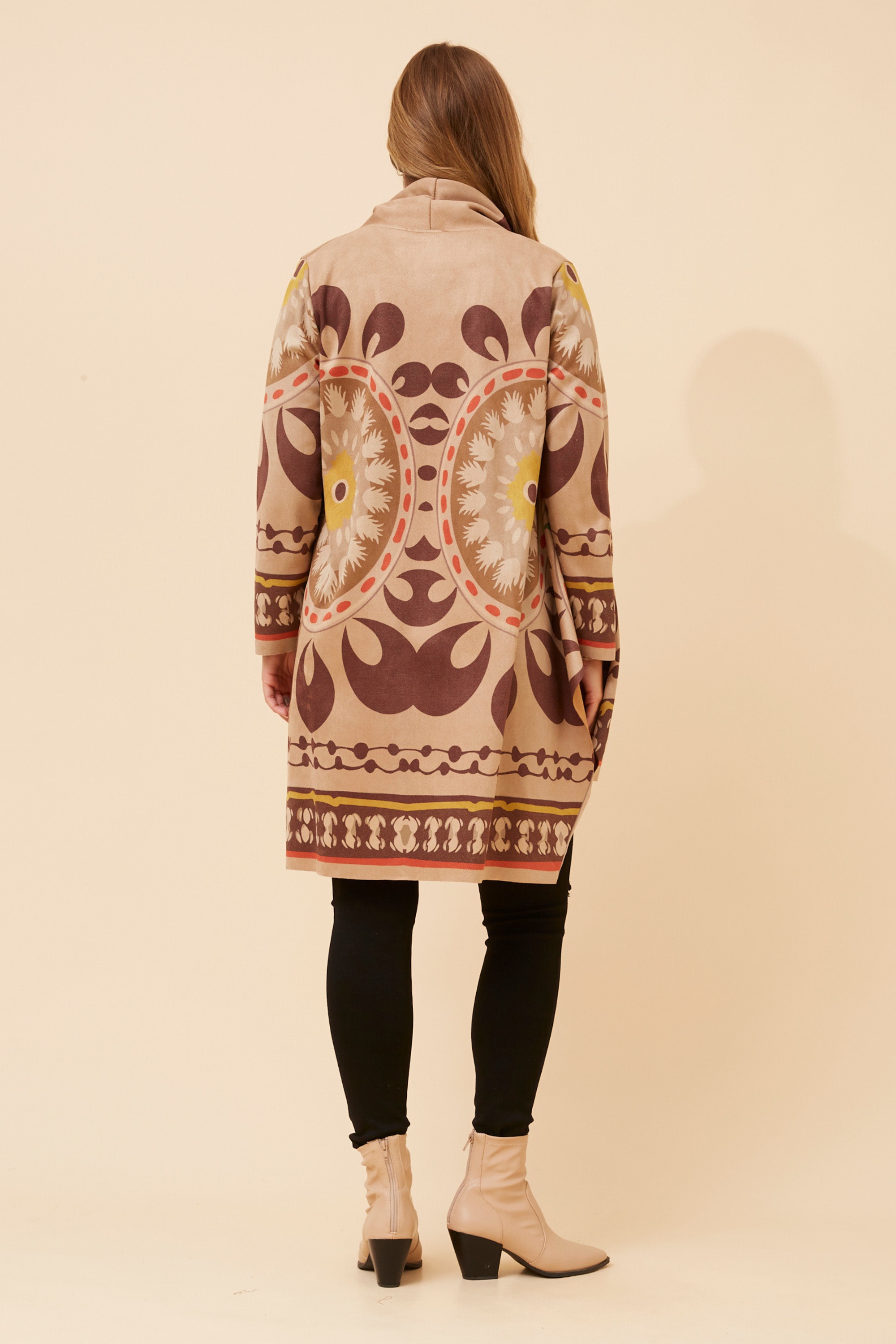 KERENA FAUX SUEDE COAT