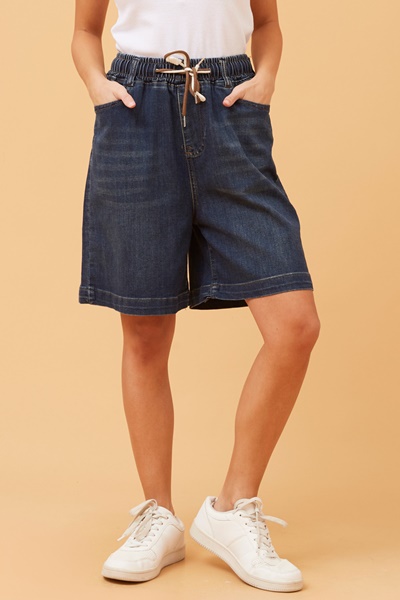 KEYSHA DENIM SHORTS