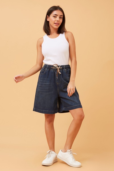 KEYSHA DENIM SHORTS