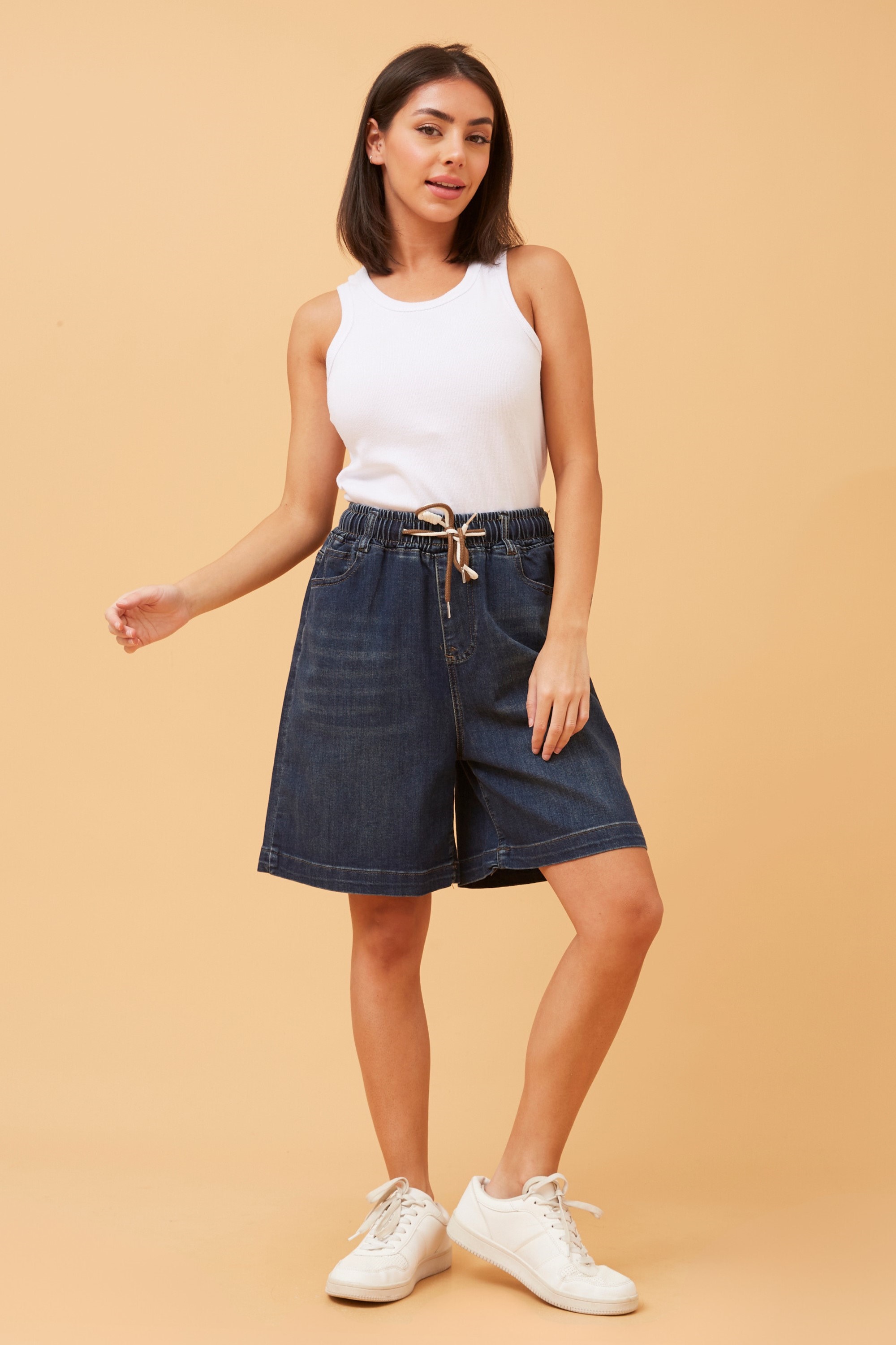 KEYSHA DENIM SHORTS