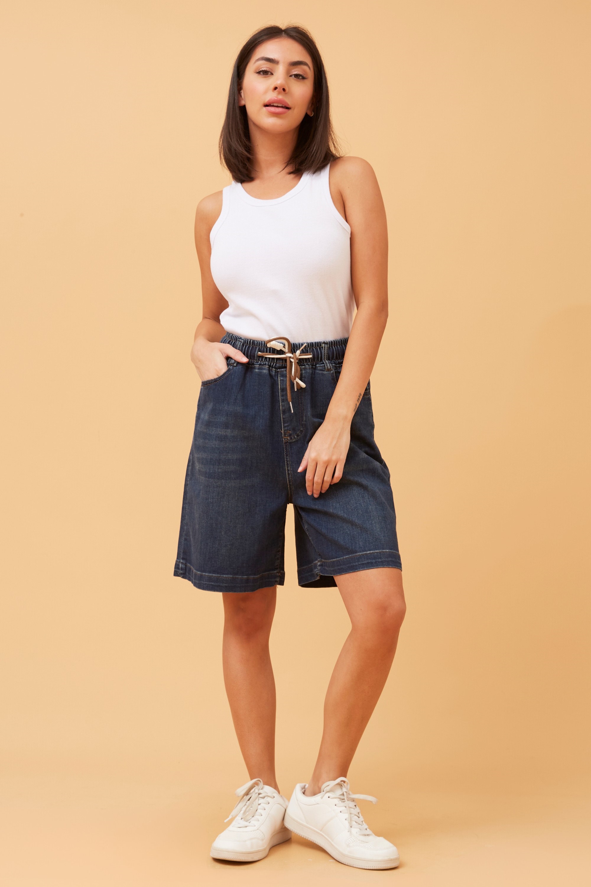 KEYSHA DENIM SHORTS