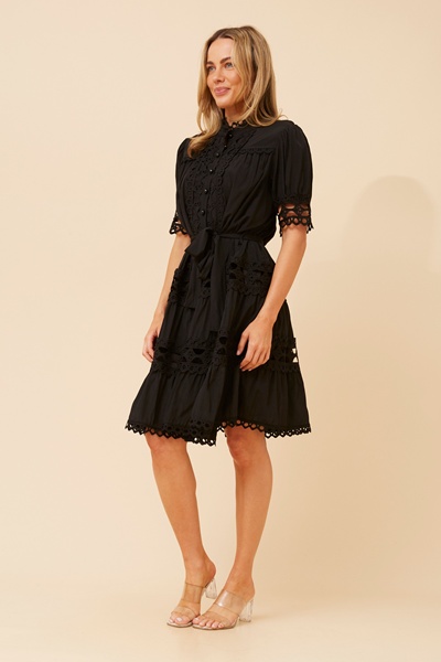KIERRA LACE SHORT DRESS