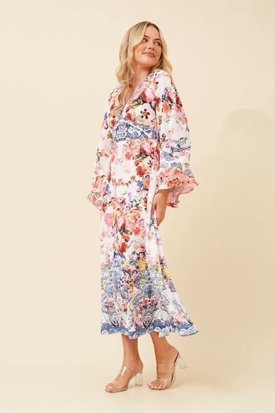 KIMBRA ARABESQUE MAXI DRESS