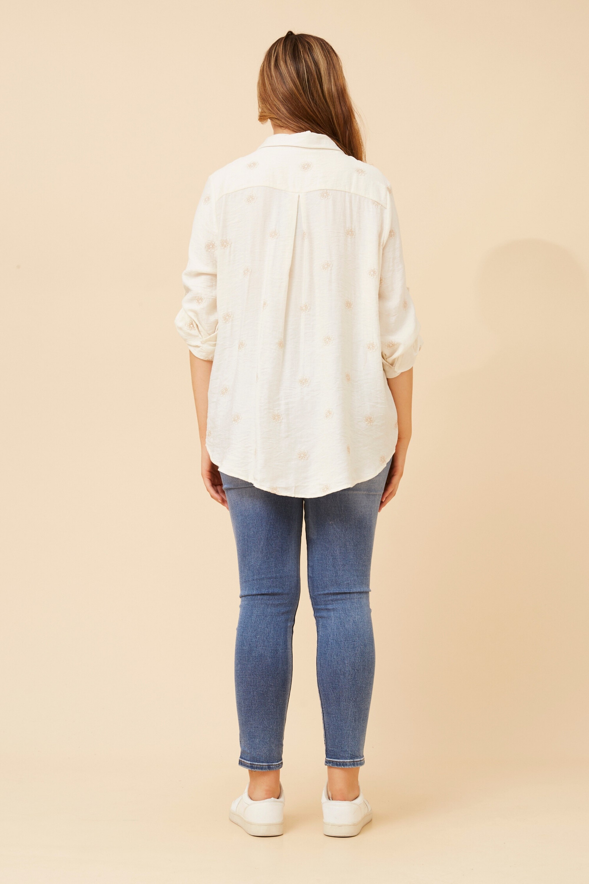 KLAUS FLORAL EMBROIDERED SHIRT