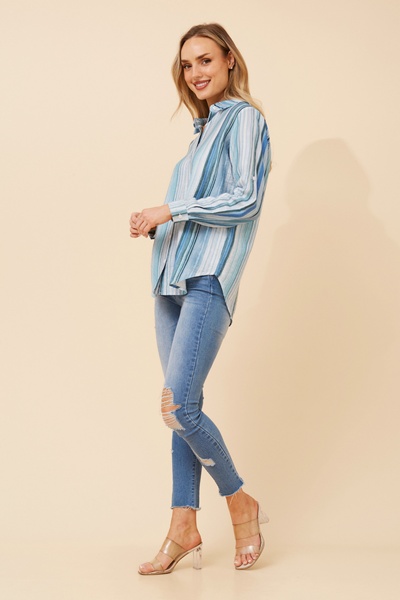 KLAUS STRIPE PRINT SHIRT