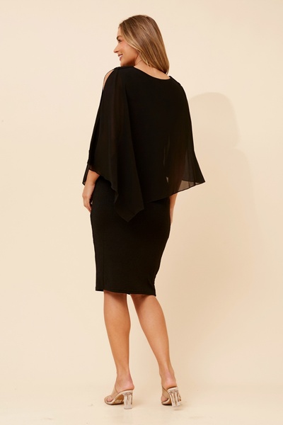 KYLIE DOUBLE LAYER SHIFT DRESS