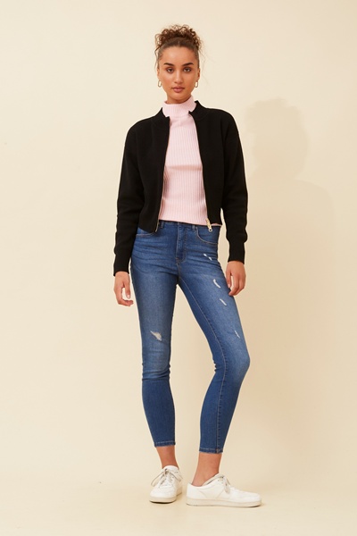 KYSON WOOL BLEND CARDIGAN