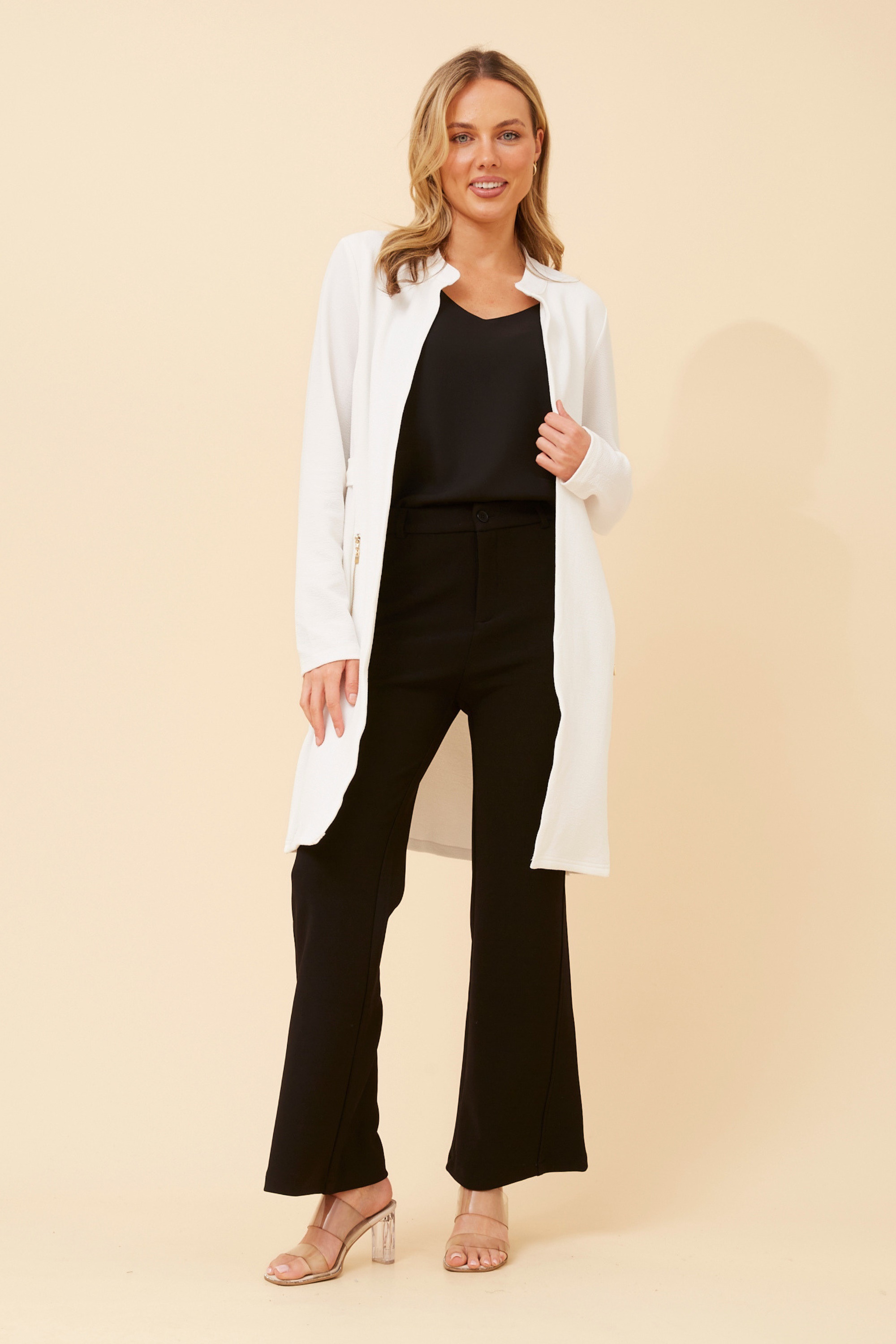 LACEY SOLID CARDIGAN