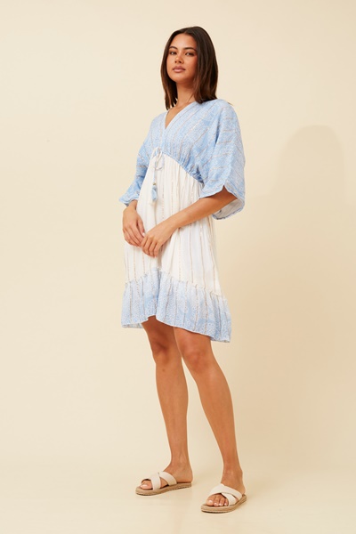 LAIN BOHO SHORT DRESS