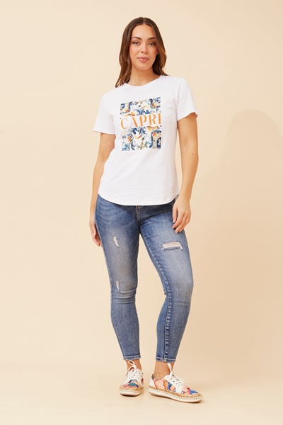 LARNELLE GRAPHIC PRINT T-SHIRT