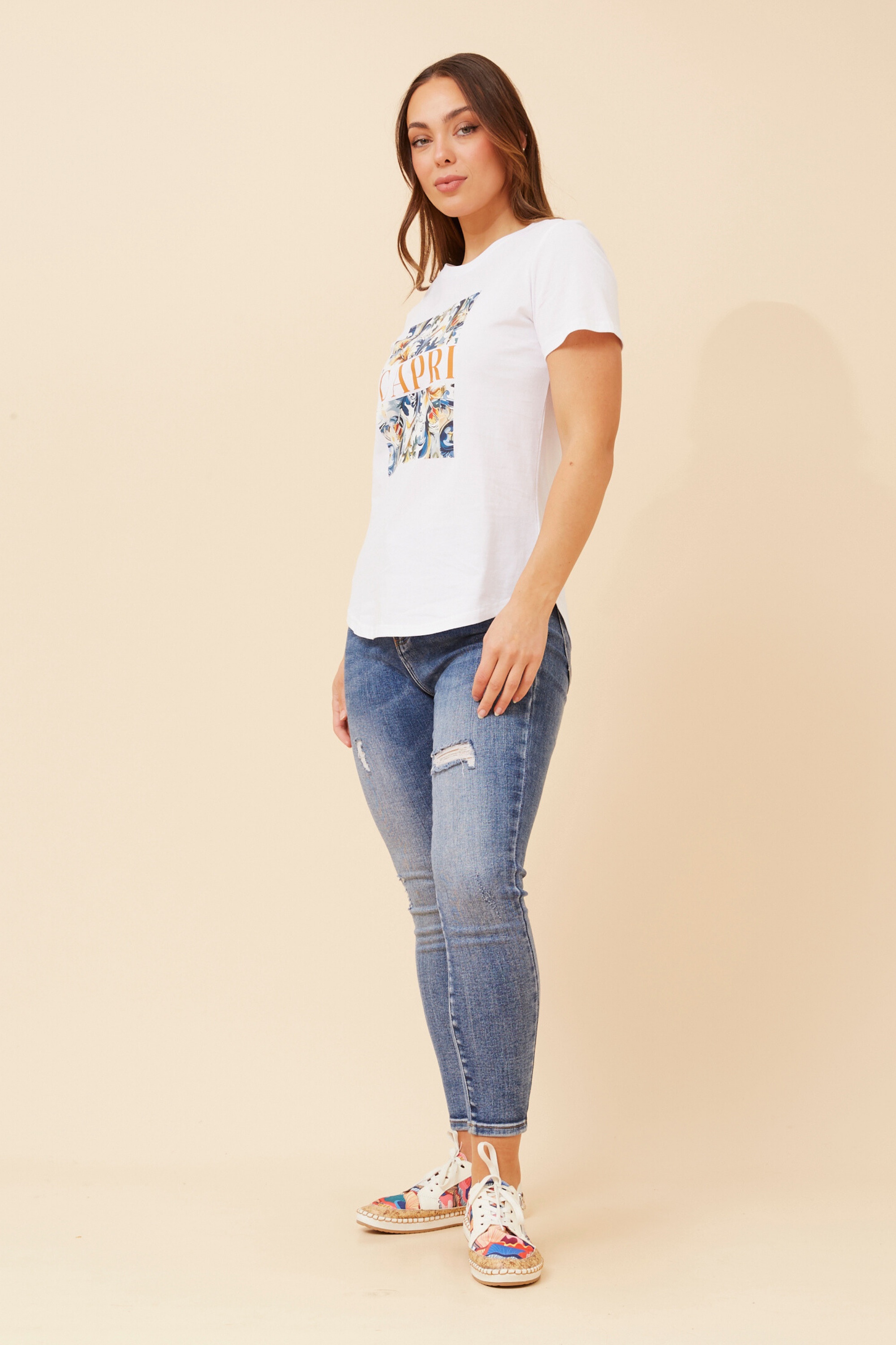 LARNELLE GRAPHIC PRINT T-SHIRT