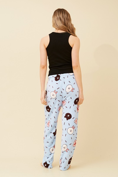 LEE ANIMAL PRINT PLUSH PYJAMA PANTS