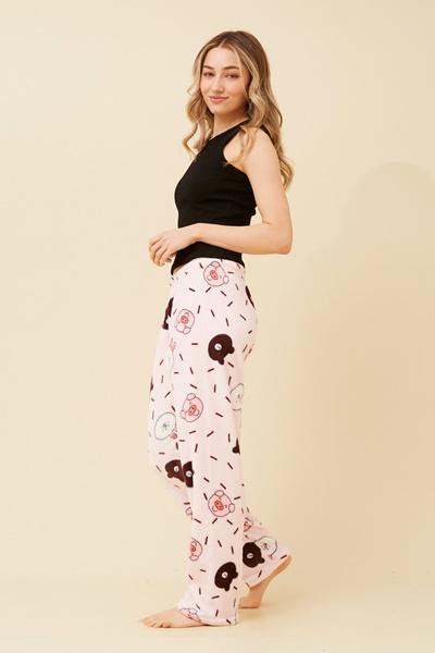 LEE ANIMAL PRINT PLUSH PYJAMA PANTS