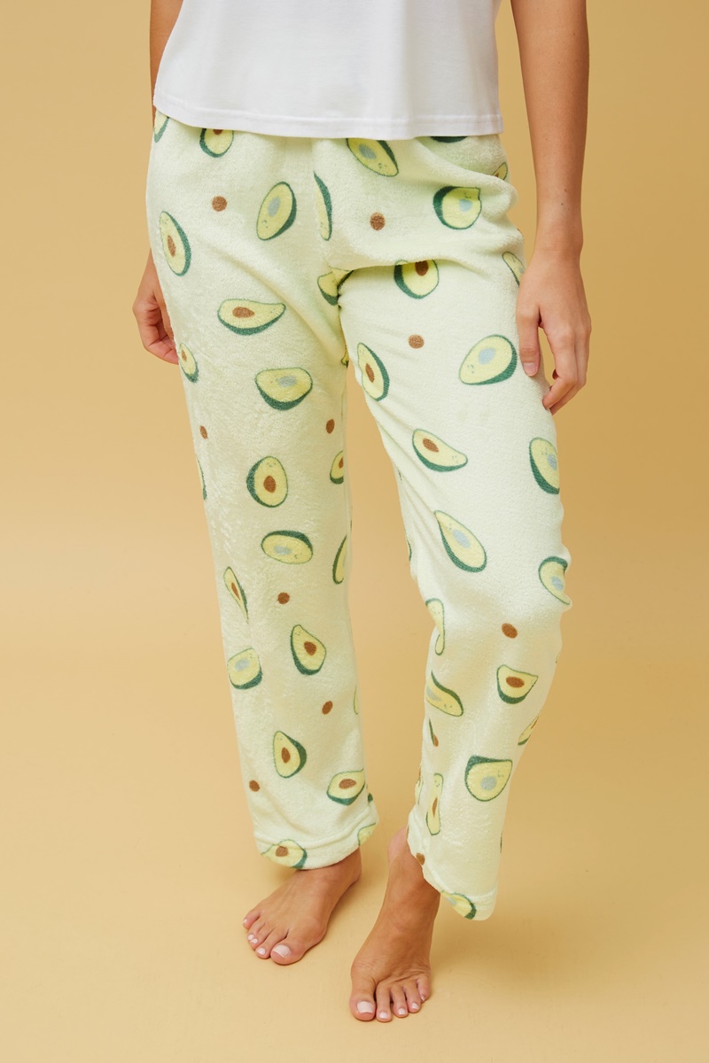 Lee sloth print plush pyjama pants  Buy Online  Femme Connection