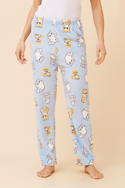 LEE CAT PRINT PYJAMA PANTS