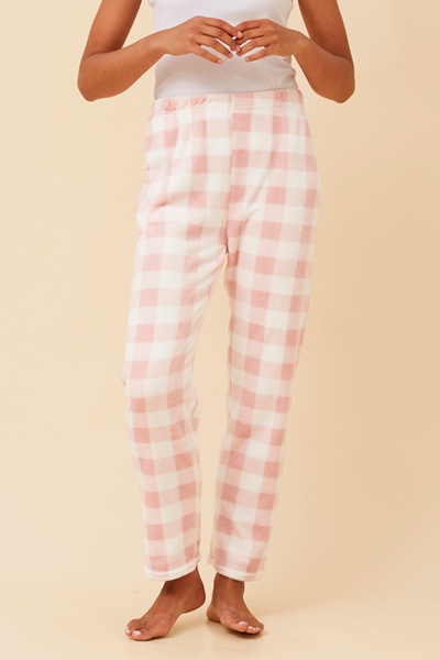 LEE CHECK PRINT PYJAMA PANTS