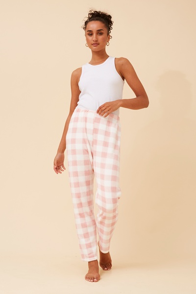 LEE CHECK PRINT PYJAMA PANTS