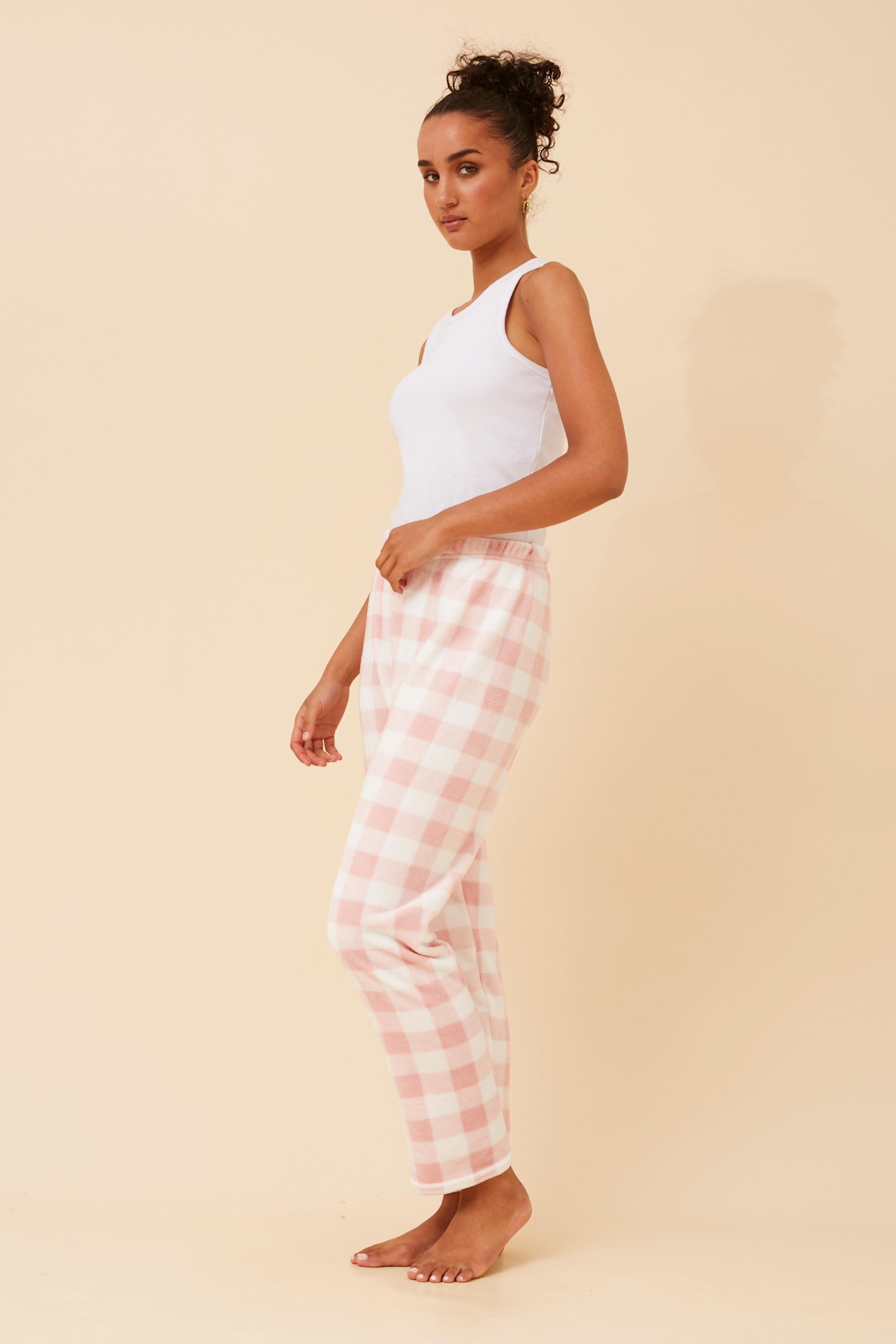 LEE CHECK PRINT PYJAMA PANTS