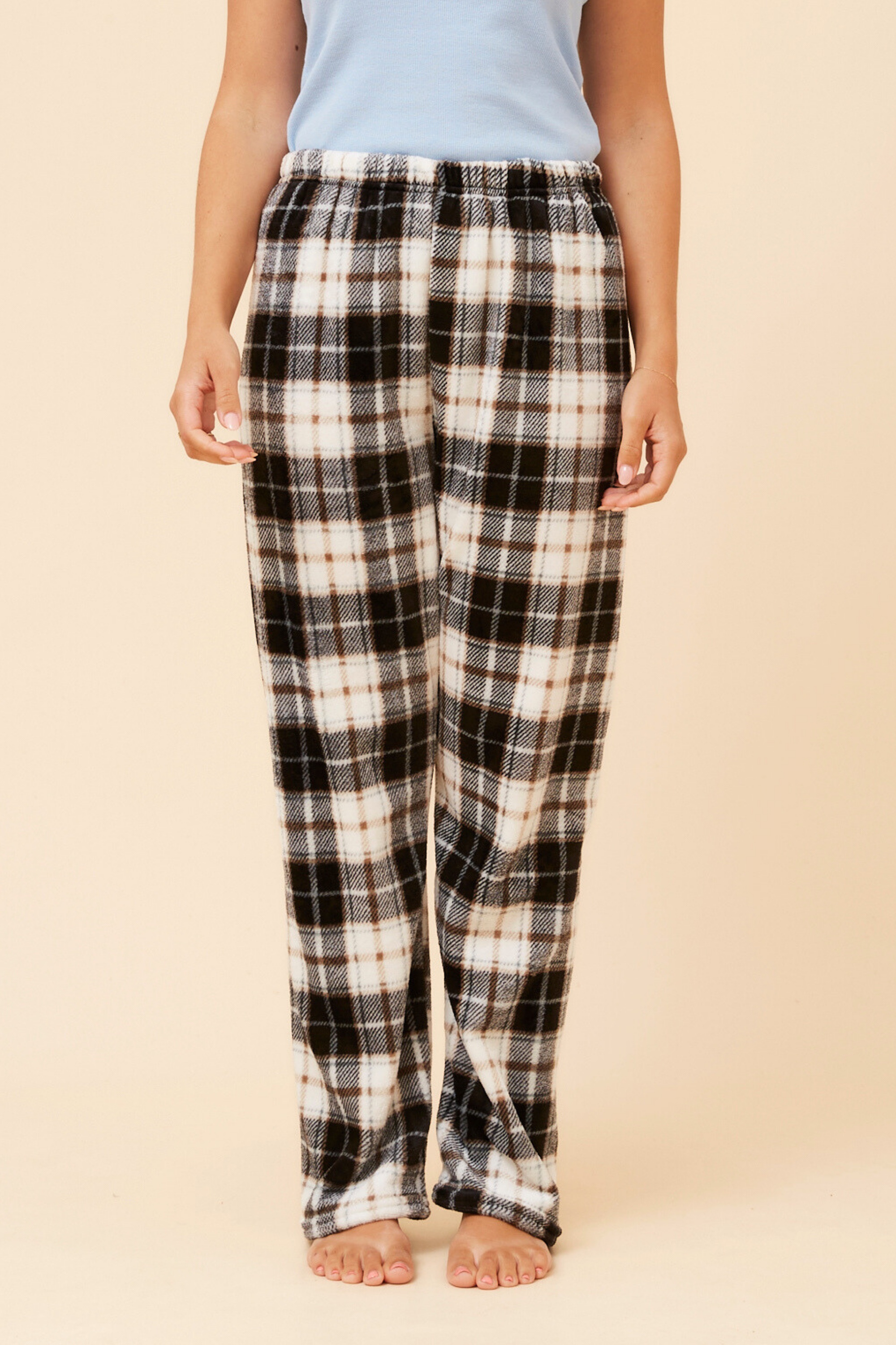 LEE CHECK PRINT PYJAMA PANTS