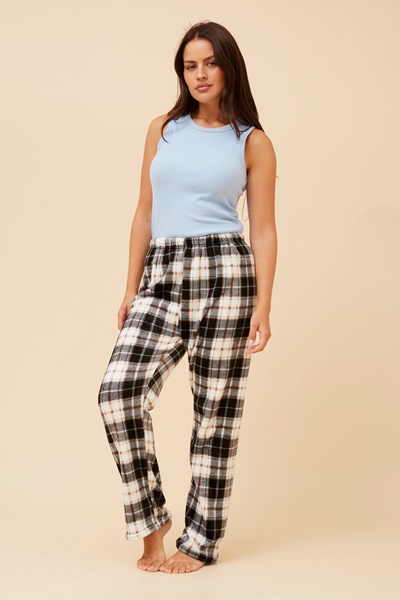 LEE CHECK PRINT PYJAMA PANTS