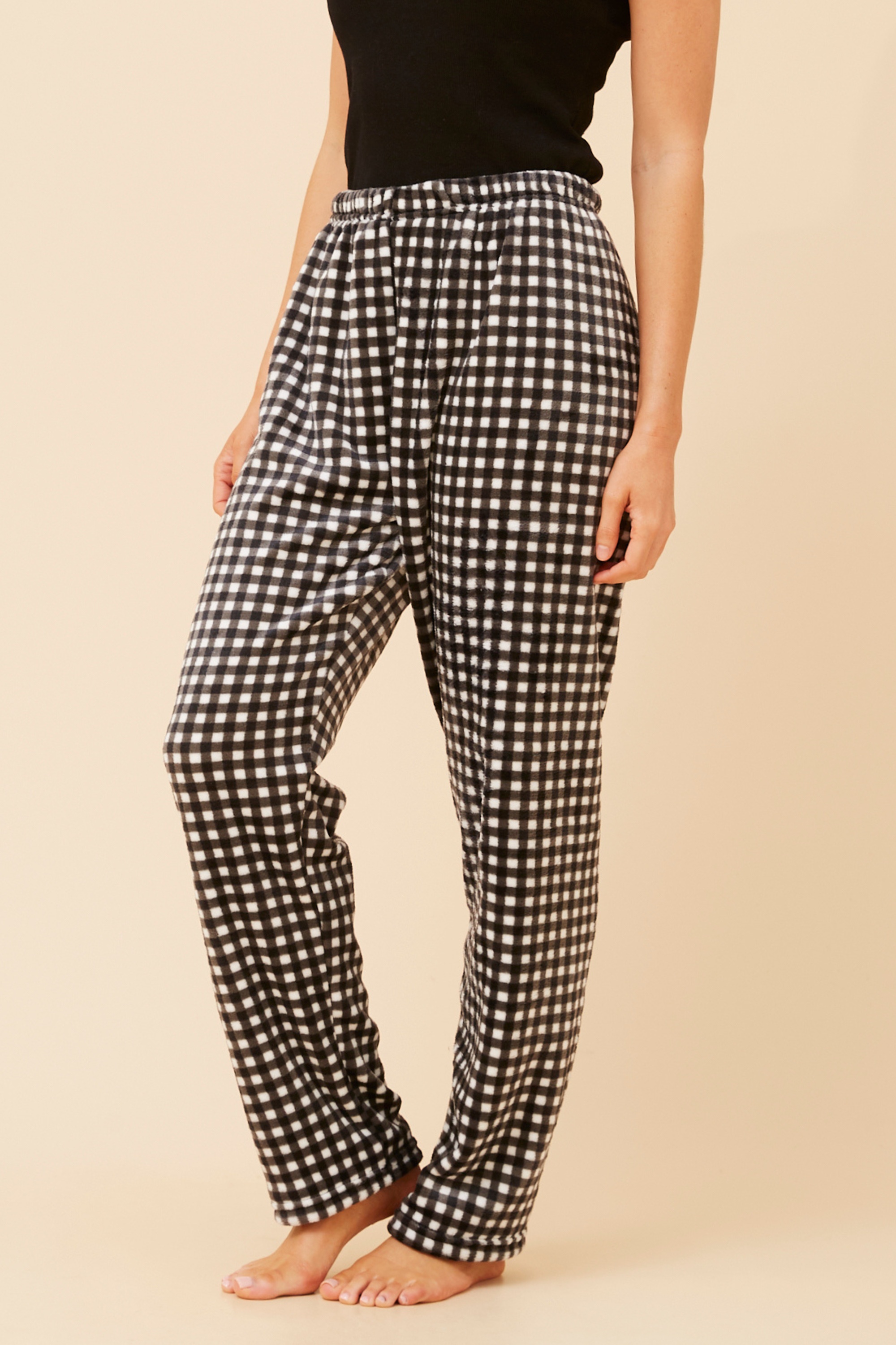 LEE CHECK PRINT PYJAMA PANTS