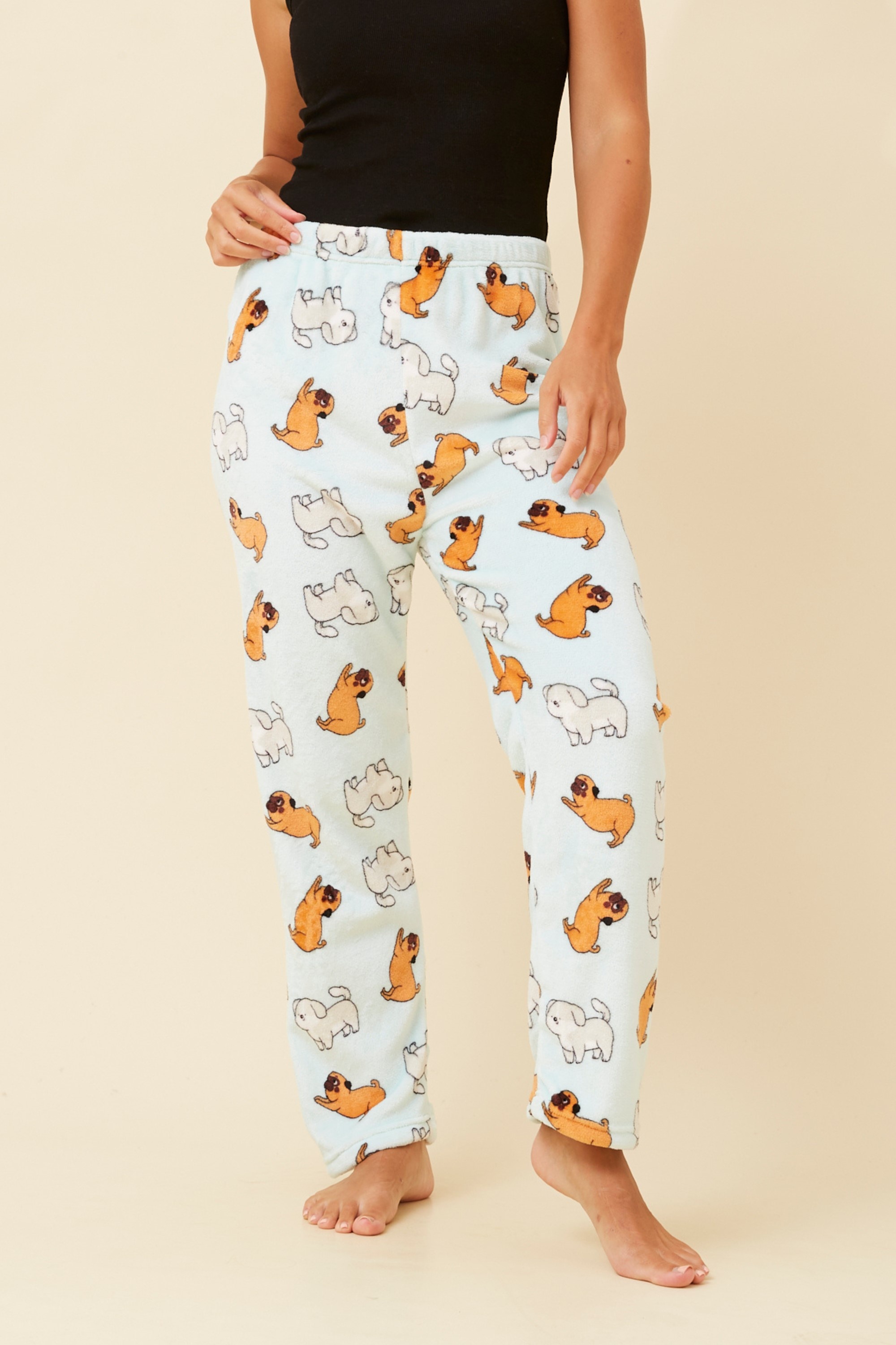 LEE DOG PRINT PYJAMA PANTS