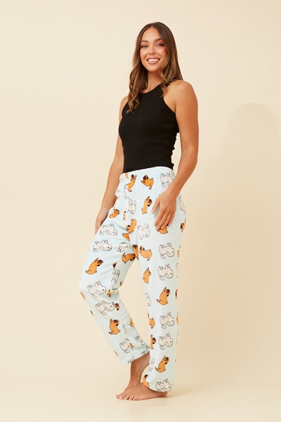 LEE DOG PRINT PYJAMA PANTS