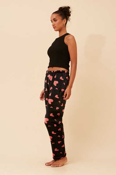 LEE HEART PRINT PYJAMA PANTS