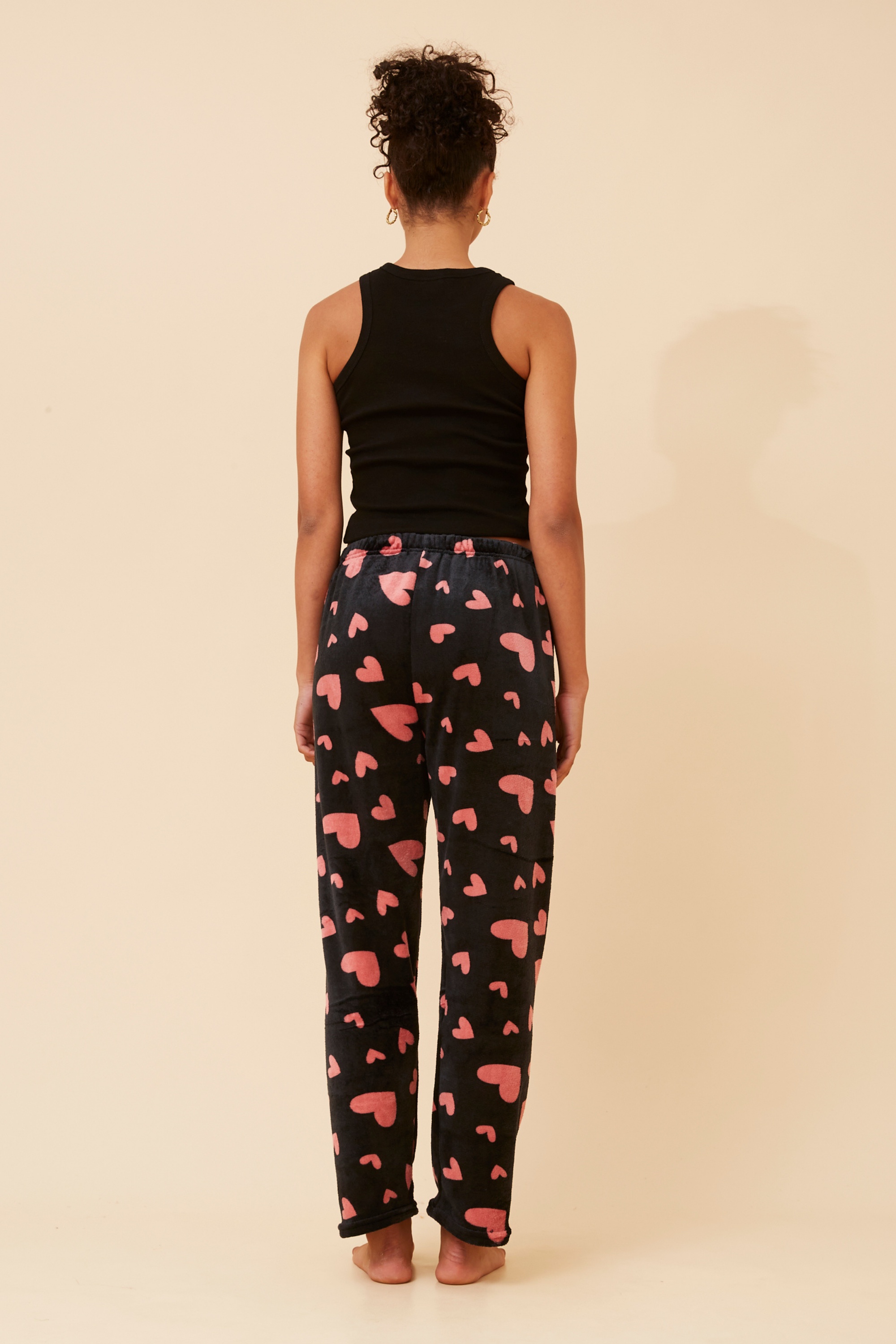 LEE HEART PRINT PYJAMA PANTS