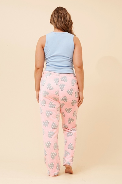 LEE HEART PRINT PYJAMA PANTS