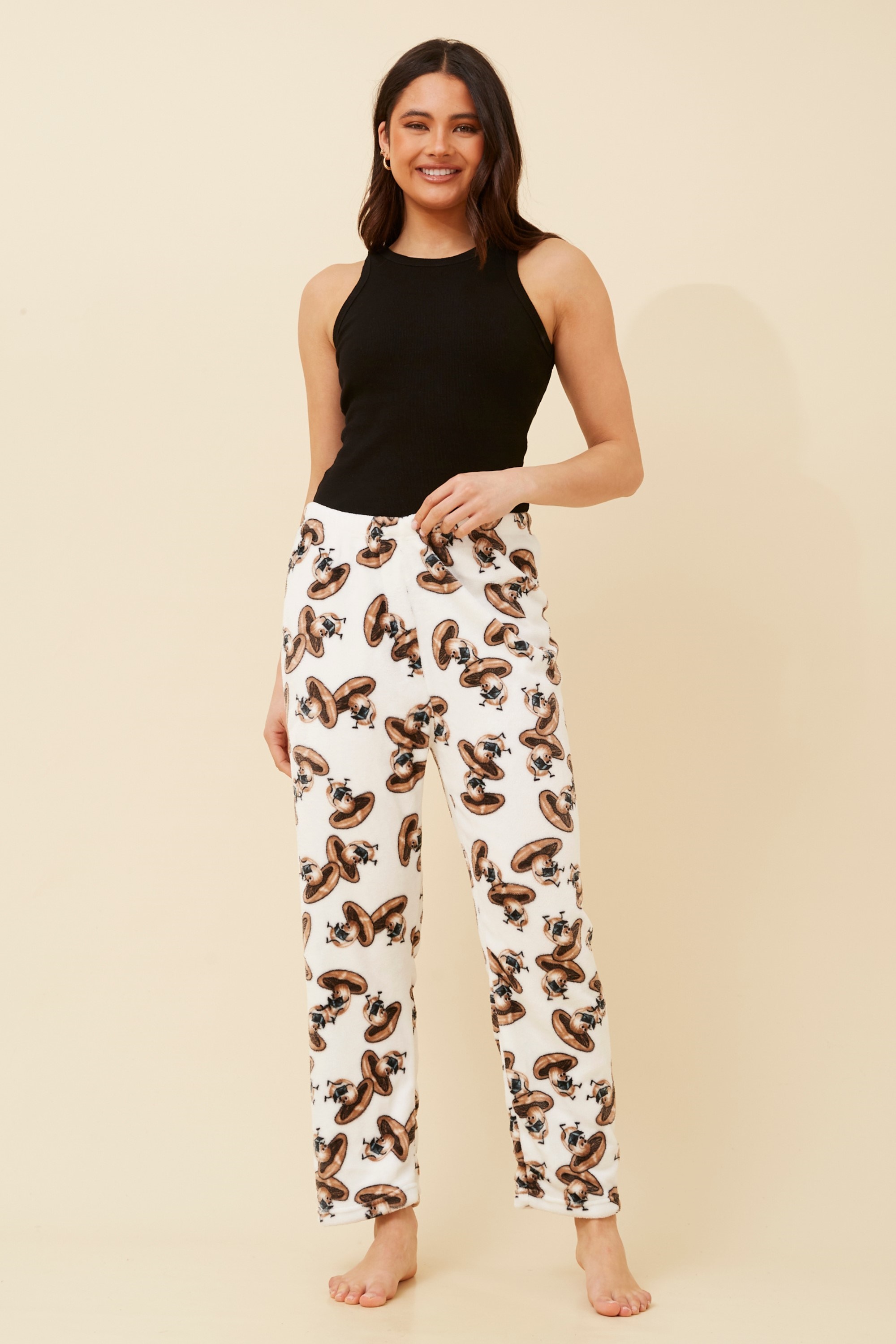 Mushroom print pyjamas sale