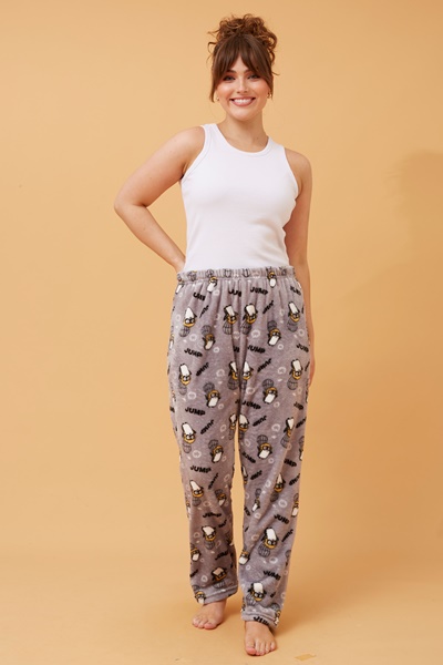 LEE PENGUIN PLUSH PYJAMA PANTS