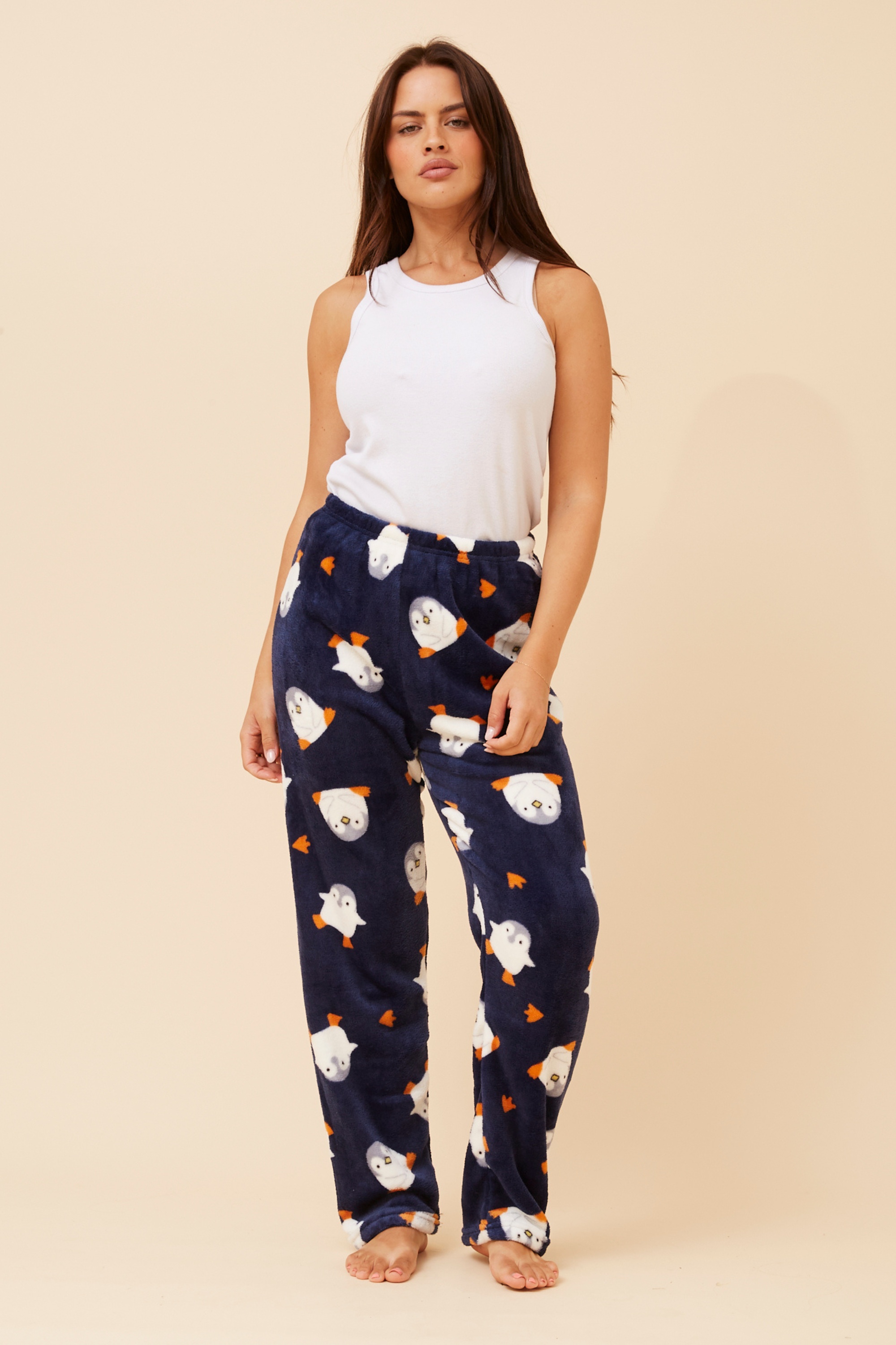 LEE PENGUIN PRINT PYJAMA PANTS