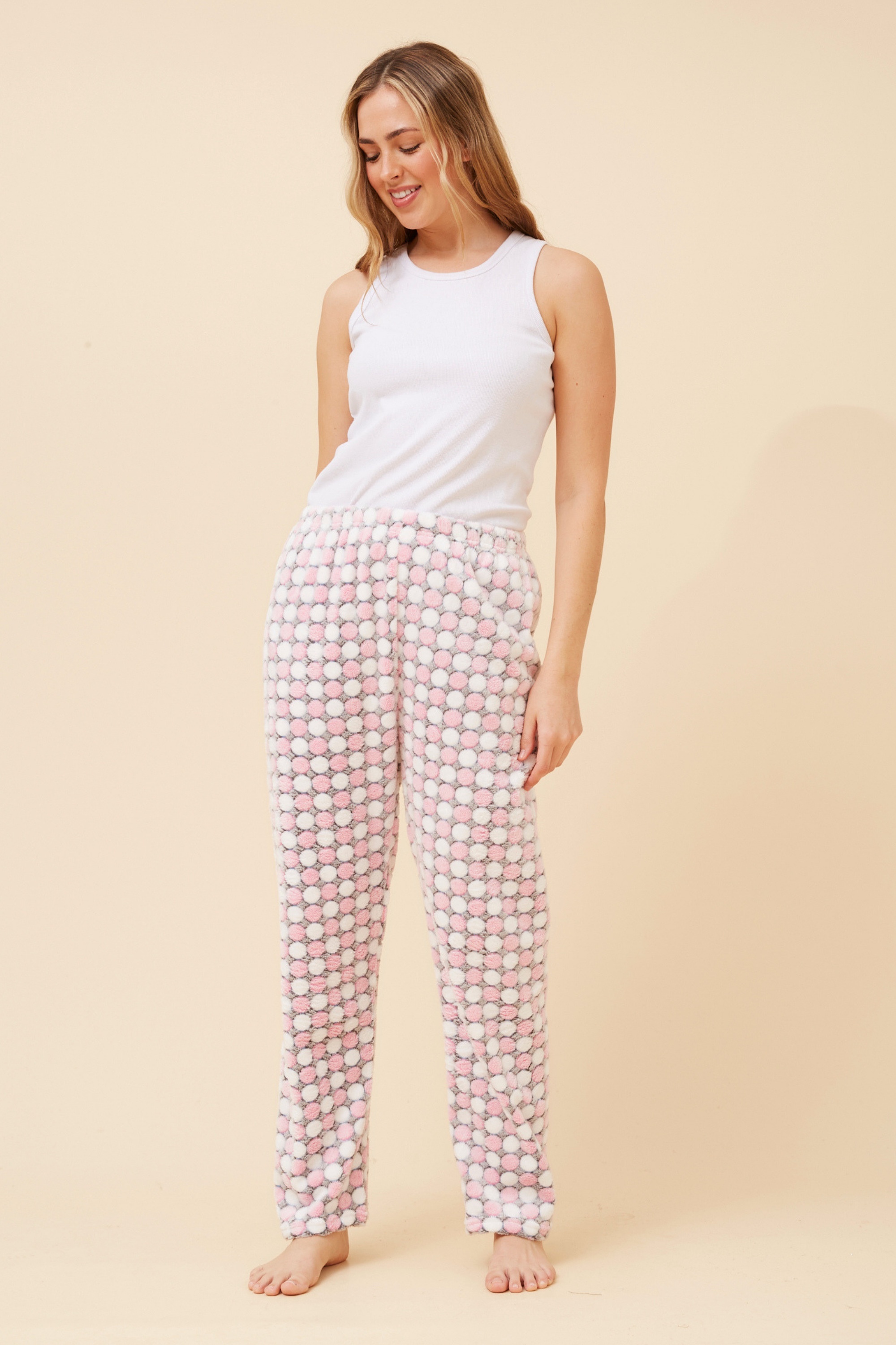 LEE POLKA DOT PRINT PYJAMA PANTS