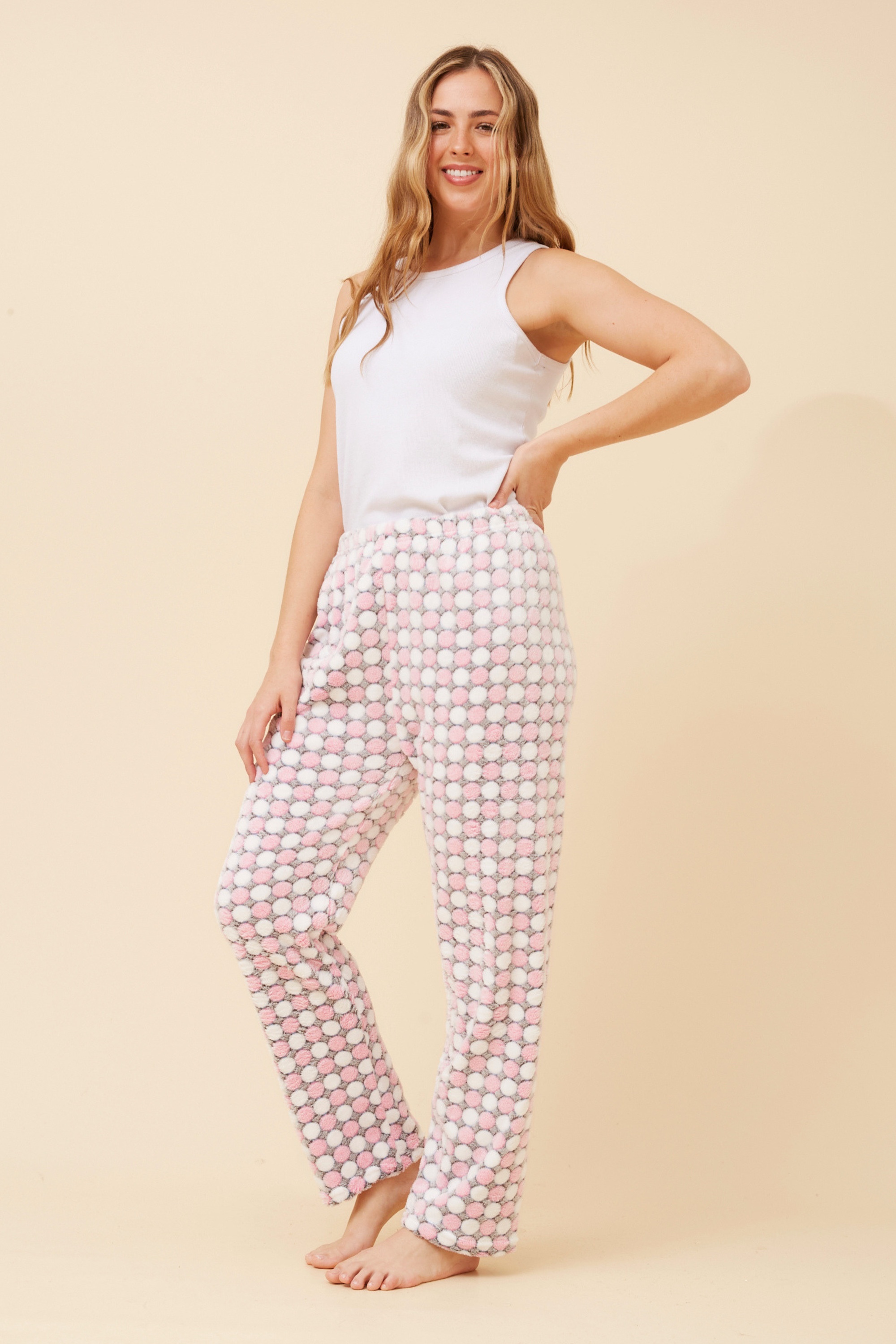 LEE POLKA DOT PRINT PYJAMA PANTS