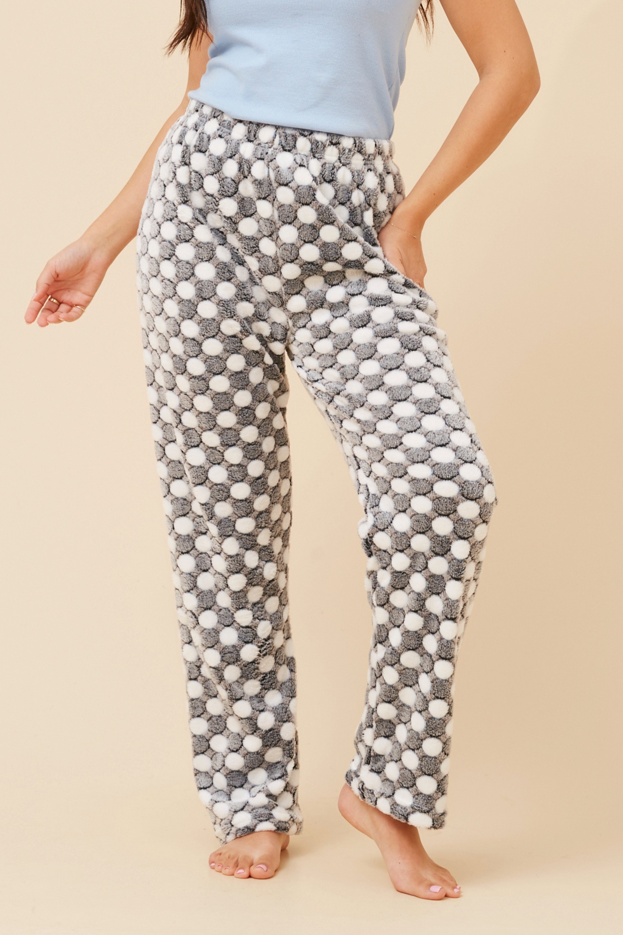 LEE POLKA DOT PRINT PYJAMA PANTS
